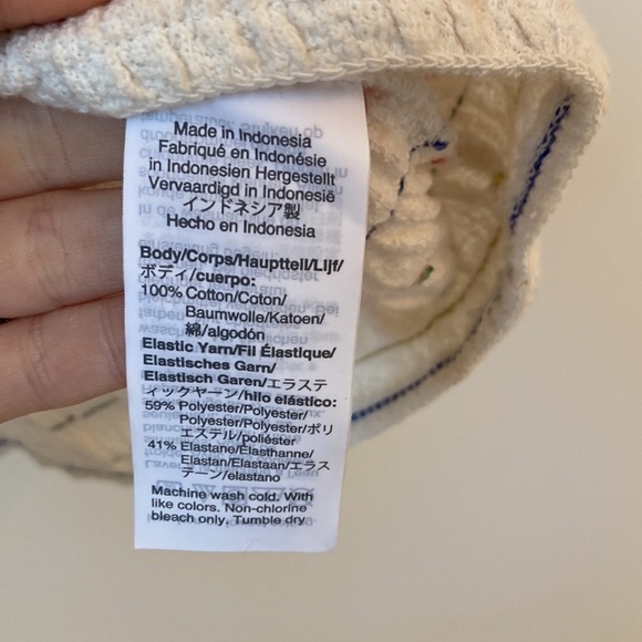 Madewell Smocked Rainbow Tank - Picture 3 of 6